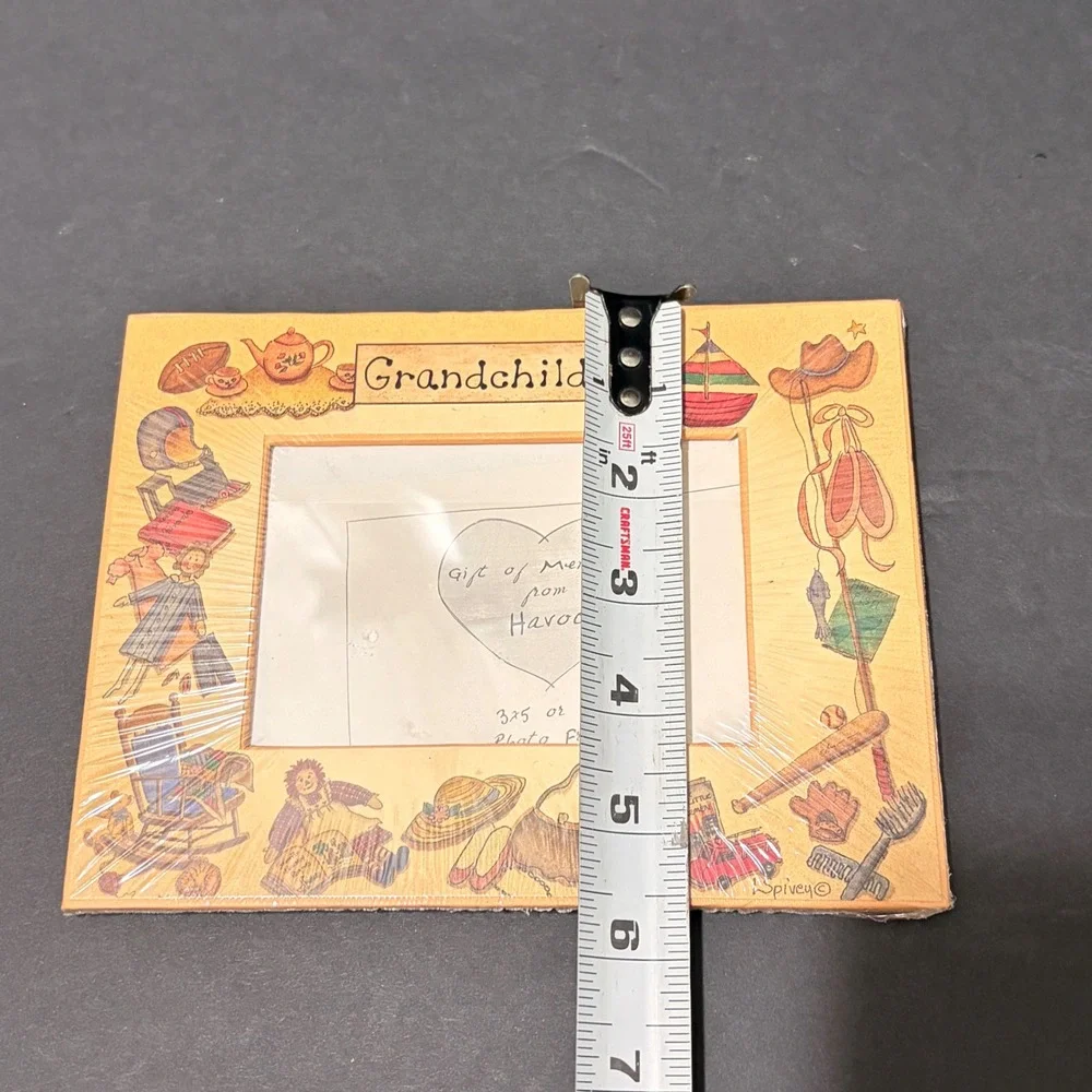 Havoc Publishing Grandchildren Photo Frame L Spivey 3x5 4x6 Vintage Art NIP